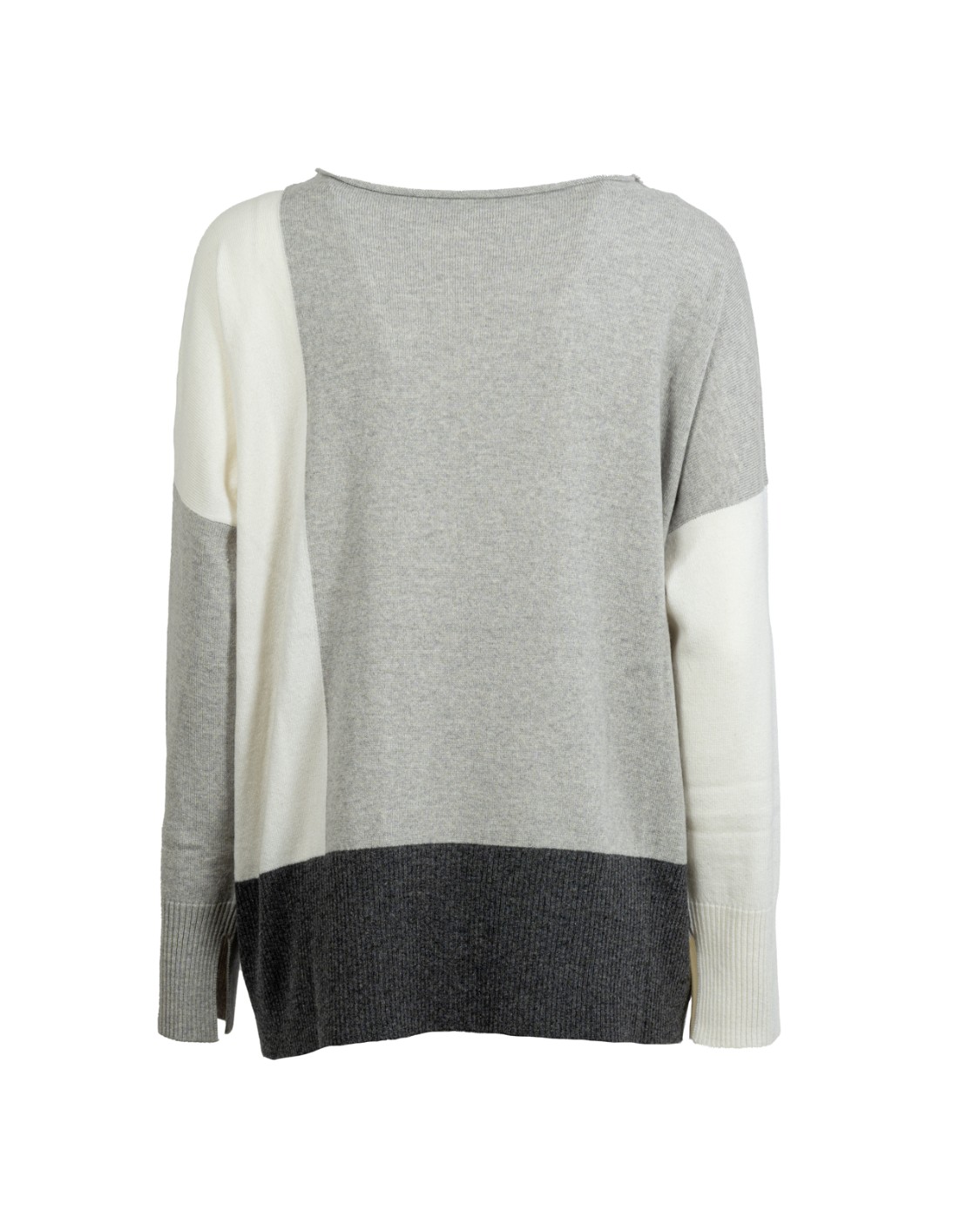 shop ANTONELLI  Pull: Antonelli pullover "Trento".
Maniche lunghe.
Color block.
Collo a giro.
Vestibilità regolare.
Composizione: 70% Lana vergine 20% Seta 10% Cashmere.
Fabbricato in Italia.. TRENTO 41116K 43034-C3 number 7693039
